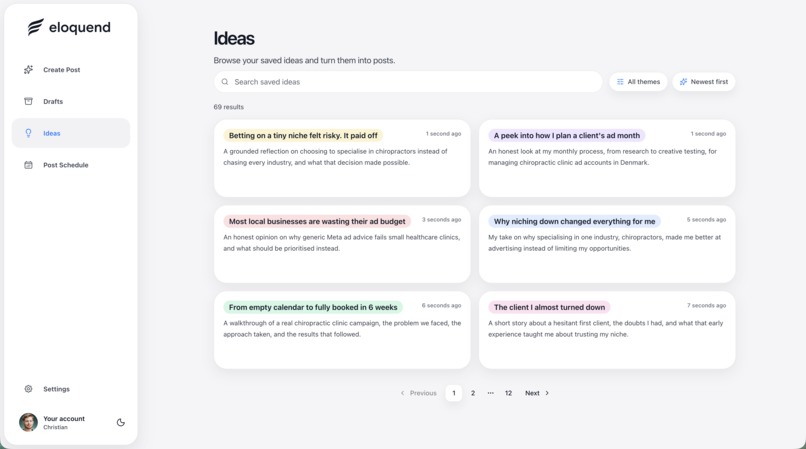 Eloquend – screenshot 6