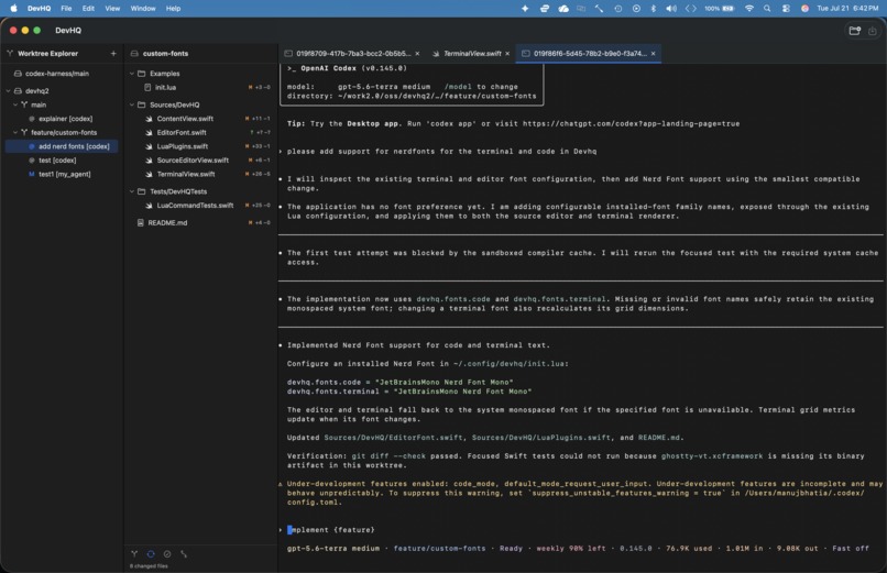 DevHQ – screenshot 1