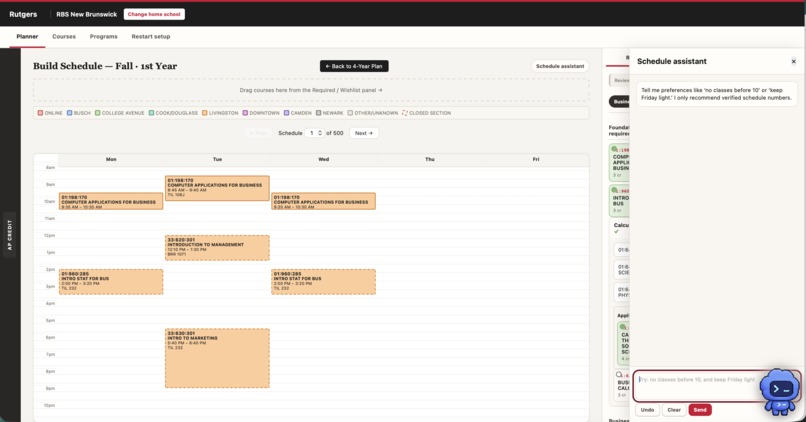 ScheduleRU – screenshot 4