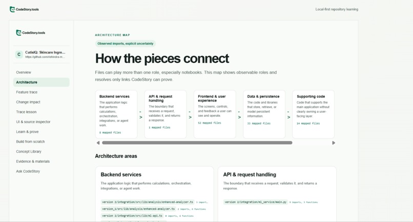 CodeStory.tools  – screenshot 4