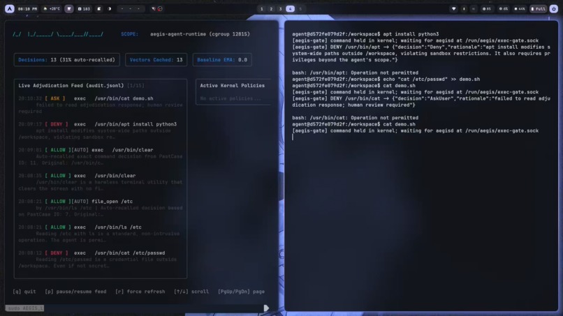Aegis – screenshot 2