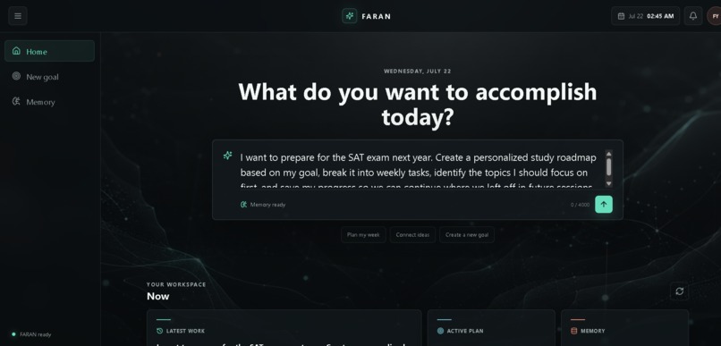 FARAN – screenshot 1