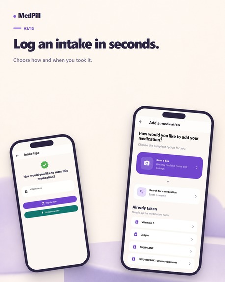 MedPill - Never miss again your medication – screenshot 1