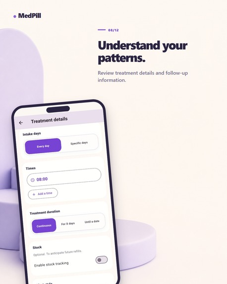 MedPill - Never miss again your medication – screenshot 2