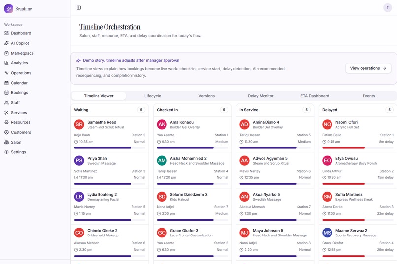 Beautime: AI Beauty Operations Platform – screenshot 7