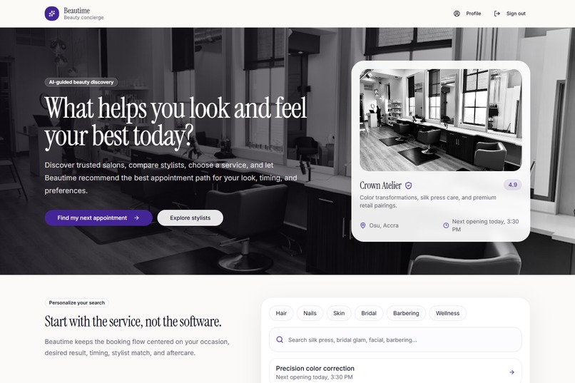 Beautime: AI Beauty Operations Platform – screenshot 11