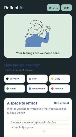 ReflectAI – screenshot 1