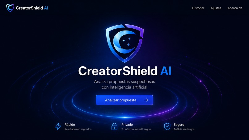 CreatorShield AI – screenshot 1