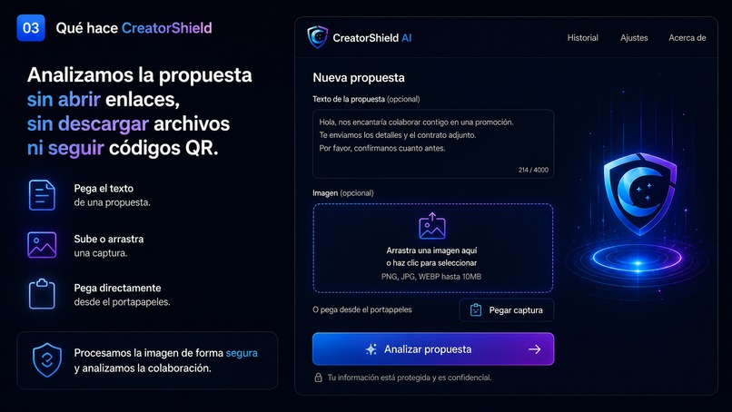 CreatorShield AI – screenshot 2