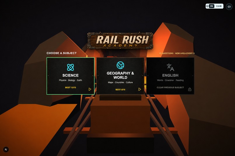 Rail Rush Academy – screenshot 1