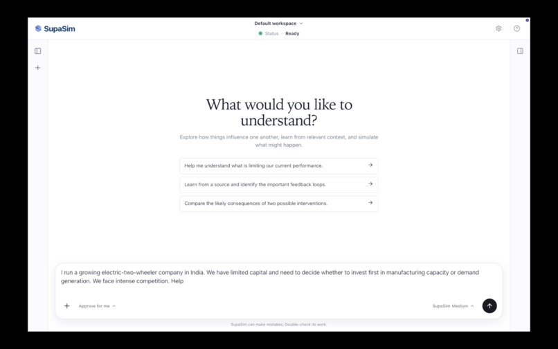 SupaSim – screenshot 2