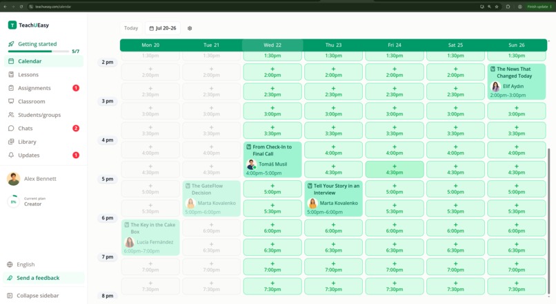 TeachUEasy – screenshot 5