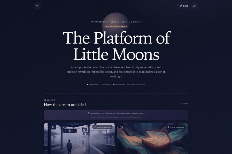 DreamTrace – screenshot 4