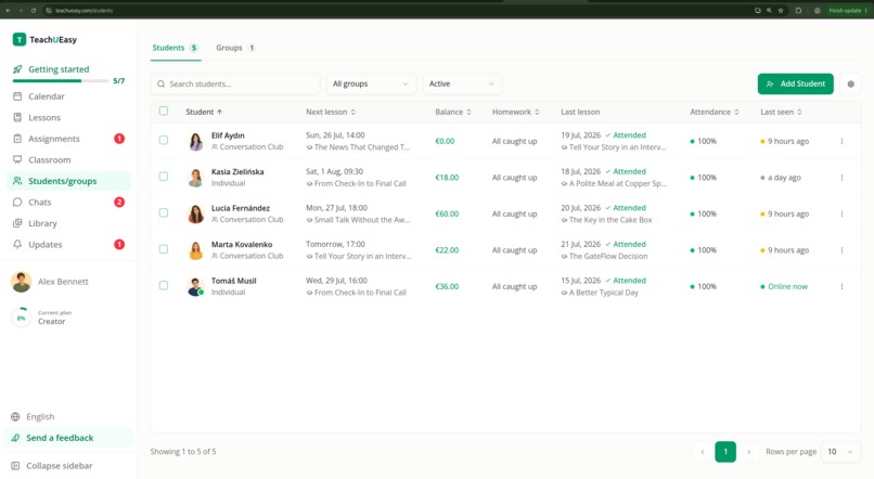 TeachUEasy – screenshot 6