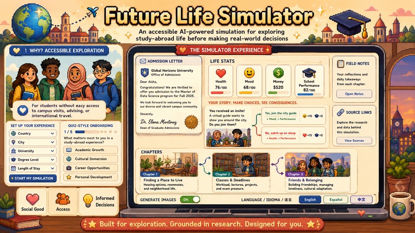 Future Life Simulator – screenshot 1