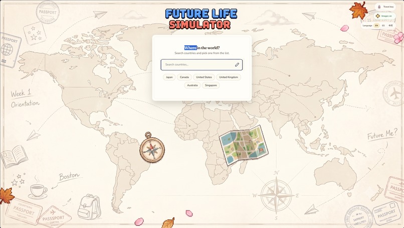 Future Life Simulator – screenshot 2