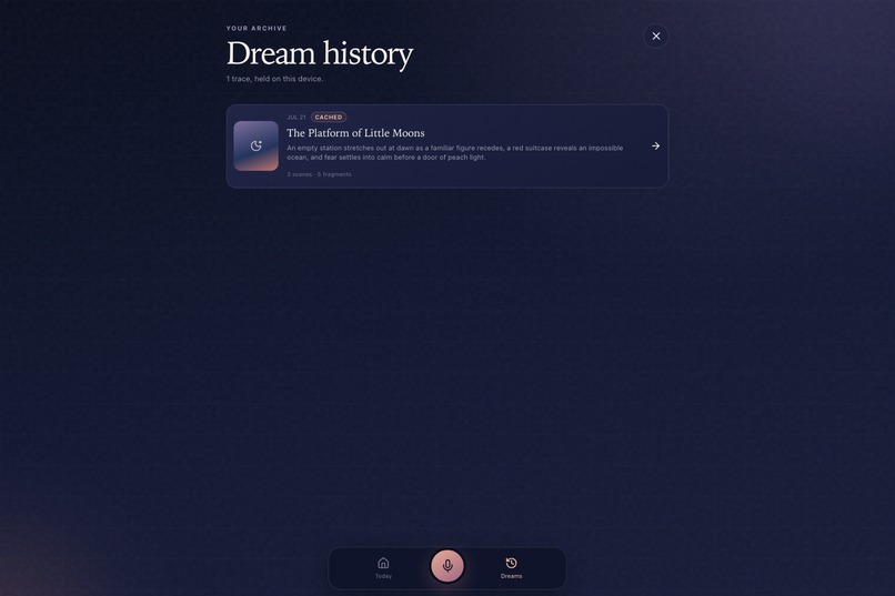 DreamTrace – screenshot 6