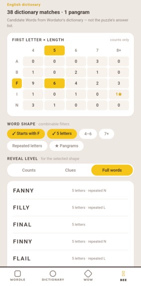 Wordator – screenshot 9