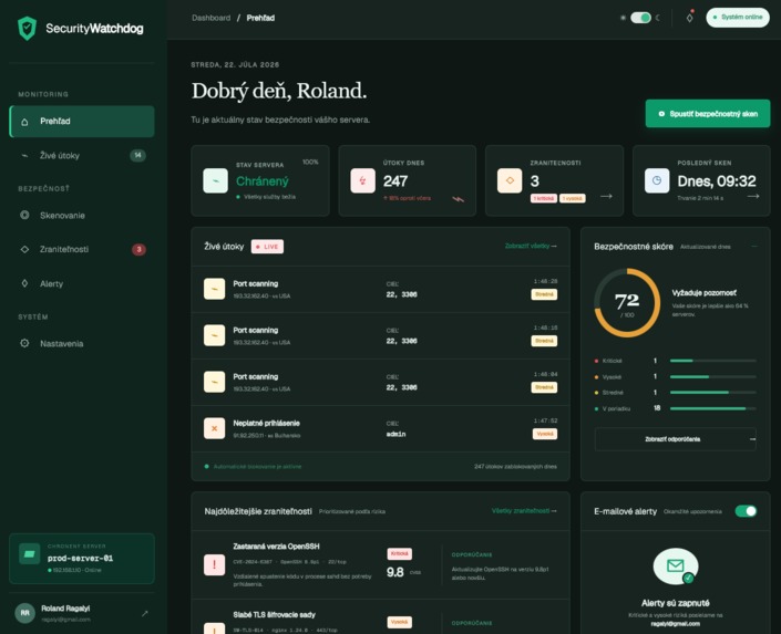 Security watchdog – screenshot 1