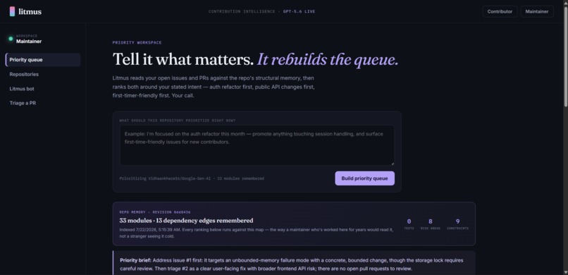 Litmus – screenshot 2