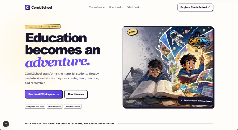 STUDY VIA COMICS – screenshot 4