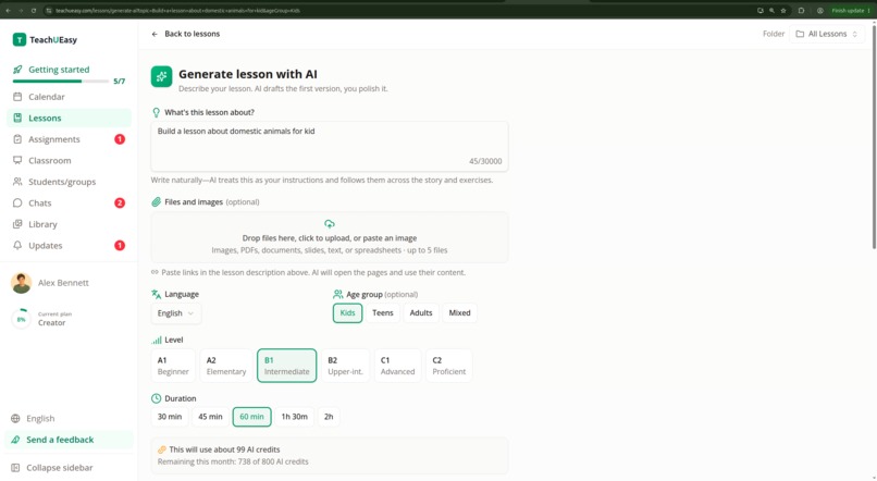 TeachUEasy – screenshot 2