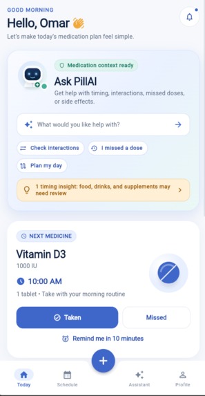 PillAI – screenshot 1