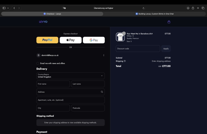 Levyo – screenshot 1