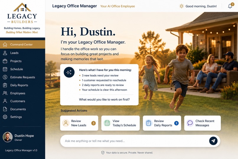 Legacy Office Manager – screenshot 3