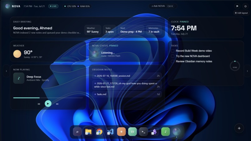 NOVA — AI Desktop Operating Companion – screenshot 4