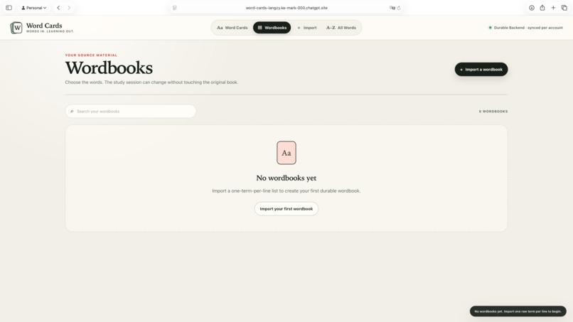 Word Cardzy – screenshot 3