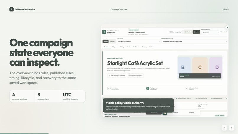 SetWeave – screenshot 2