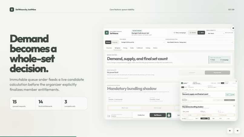 SetWeave – screenshot 5