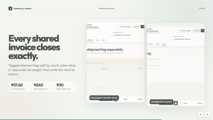 SetWeave – screenshot 6