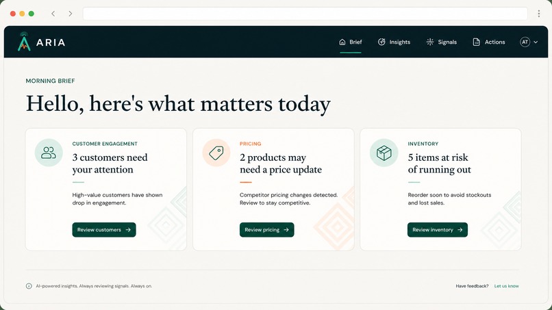 ARIA – screenshot 4