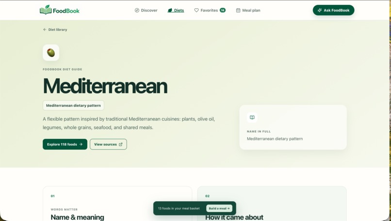 FoodBook – screenshot 1