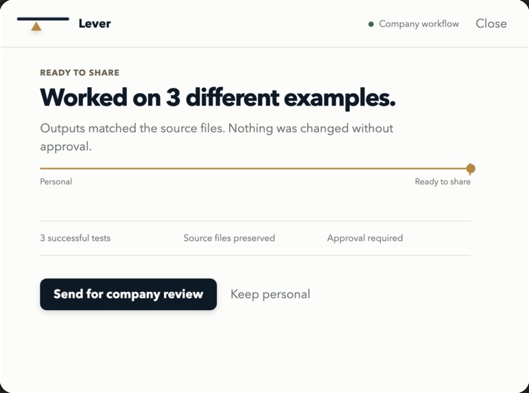 Lever – screenshot 10