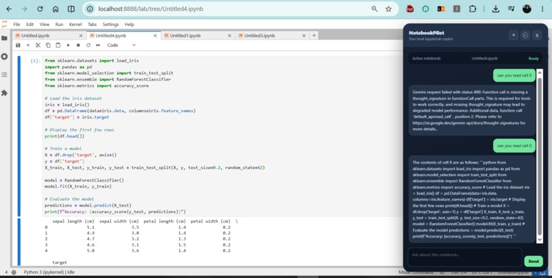 NotebookPilot – screenshot 3