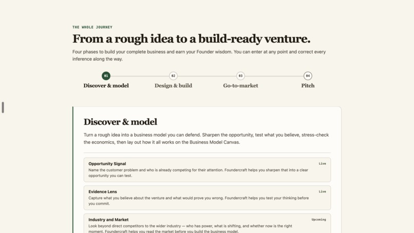 Foundercraft – screenshot 2