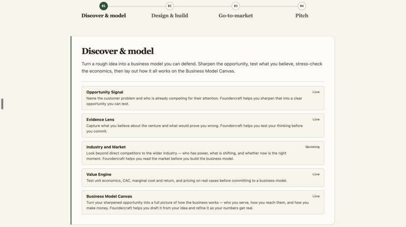 Foundercraft – screenshot 3