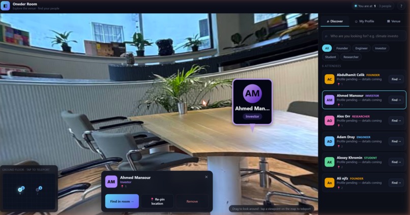 3D Networking Events  – screenshot 2