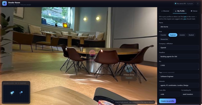 3D Networking Events  – screenshot 5