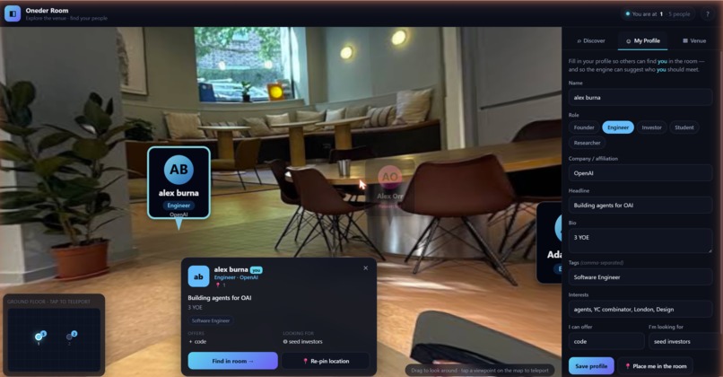 3D Networking Events  – screenshot 6