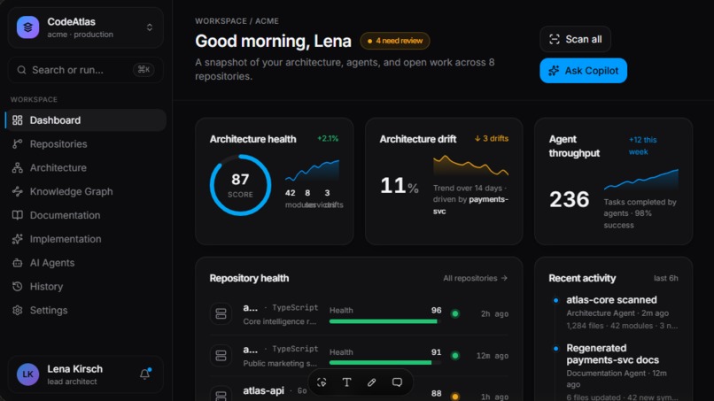 CodeAtlas – screenshot 1