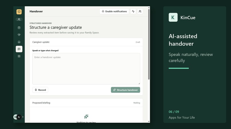 KinCue – screenshot 3