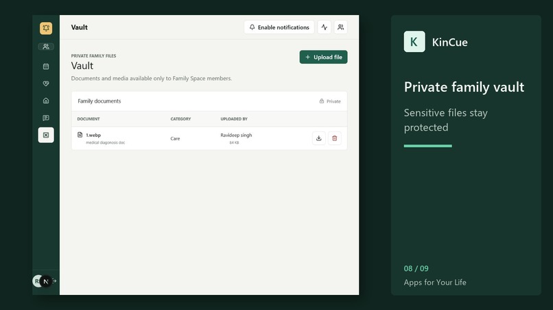 KinCue – screenshot 5