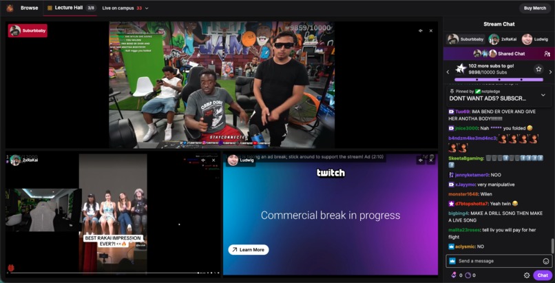 Twitch-Clone for Streamer University 2026 – screenshot 4