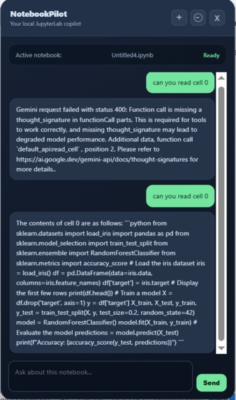 NotebookPilot – screenshot 4
