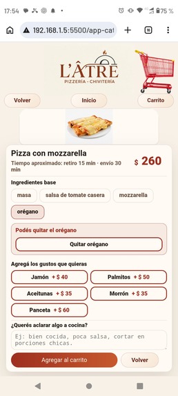 App-modular – screenshot 1