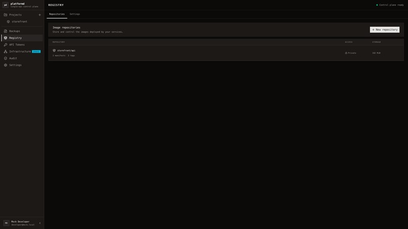 platformd – screenshot 7